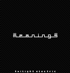 Cover of Meanings